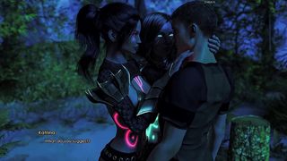 LUST ACADEMY 4 - LEONA AND KATRINA FIGHT OVER JAMES AFTER HE PASSES THE ENTRANCE EXAM