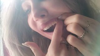 i wash my teeth with pee and spit!