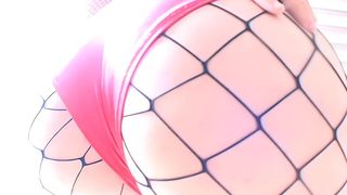 AMBER RAIN SPENDS MOST OF THIS SCENE IN THE SHADOWS AS HER HEAD IS CONSTANTLY COVERED BY...