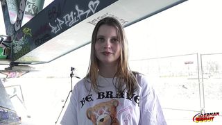 GERMAN SCOUT - FIRST ANAL SEX FOR GERMAN SKYLAR SWEET AT PICK UP CASTING IN BERLIN