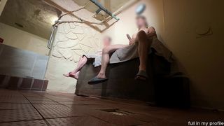 NAKED SAUNA FUN WITH MY FRIEND HOT REDHEAD GIRL WITH HER TIGHT ANAL VS MY BIG 9INCH DICK