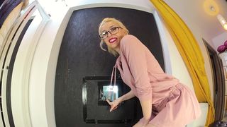 CHRISTAL HOT AT GLORY HOLE