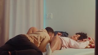 POV - EBONY CO WORKER HAD INTENSE SQUIRT ORGASM CHEATING BOYFRIEND - MAX BOSS