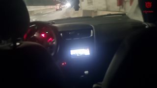 Paramos o carro pra transar rapidinho depois continuamos em casa pra enche-la de leitinho na buceta