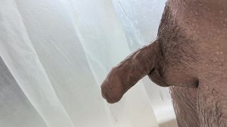 I GIVE MY COCK A BATH WHILE I MASTURBATE