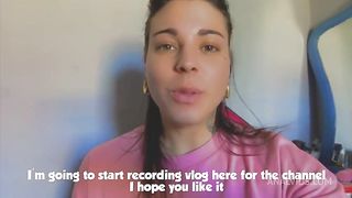 Vlog da Emma Ink EP01 - Dia a dia, boquete, punheta, anal e creampie