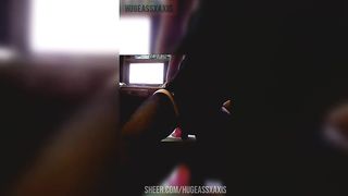 Sissy breaking her hole being a total slut