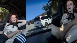 AGGRESSIVE FINGERING MY DATE IN FRONT OF COPS - PUBLIC PLAY