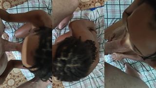 ONCE AGAIN PLAYING MY ROLE AS A LITTLE BLOWJOB WHORE ON MY OWNER S COCK...