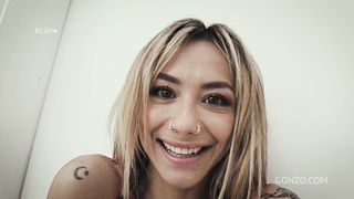 PEE DRINK 4ON1 DAP ZERO PUSSY - PISS LOVING SLUT VERONICA LEAL TAKES A DAP POUNDING SZ3006 (PEE)