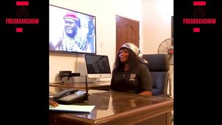 OFFICE SQUIRT AND SEX WITH HUGE ASS EMPLOYEE