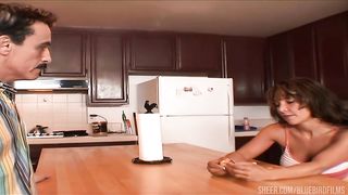 Latina Aleana Feels The Cum Dripping Off Of Her Chin After Being Fucked