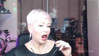 Spring orgasms of a mature depraved bitch! Hot Russian MILF AimeeParadise - webcam orgasm compilation