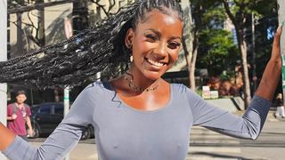 JENNY PRETINHA, 20 YEARS BRAZILIAN TALL EBONY BEAUTY WITH PERFECT BREASTS, GIVES HER ASS ON THE STREET FOR 10USD (DAP, ANAL, 2ON1, BIG COCK, STREETWORKER) OB532