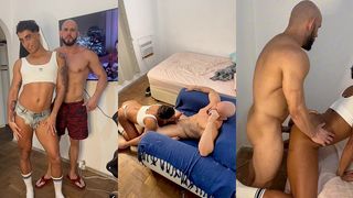 MAROMBA CARIOCA E DOTADO FUDENDO PUTA DE CALCINHA AFEMINADO