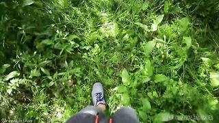 She Couldn't Resist Sucking my Dick Outdoor