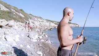 Nadia Daferro asfucked in every position at the beach