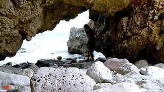 Anal sex by the sea with the beautiful French slut Marie Clarence