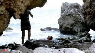 Anal sex by the sea with the beautiful French slut Marie Clarence