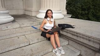 COLLEGE STUDENT TAKES BBC HOME