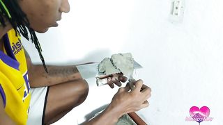 Lots of brown cream in the anal - 0% Pussy