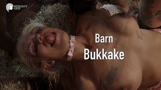 BARN BUKKAKE