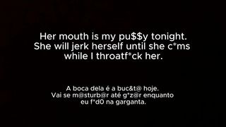 A RUIVA GOZA ENQUANTO ENGOLE MINHA CARGA COMPLETO