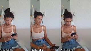 CHEIA DE TESAO EM CASA EU SEMPRE VIVO PUXANDO O PAU.