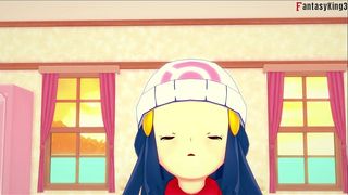 DAWN SEXY HARD SEX - RED - POKEMONS - FULL & POV MOVIE ON SHEER & PTRN: FANTASYKING3