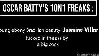 Young supercute Brazilian ebony camgirl, Jasminy VILLAR introduced to real porn (Anal, perfect body, O% pussy, IR wmbg, minimum makeup) OB153
