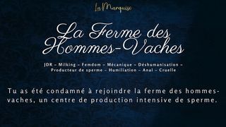 LA FERME DES HOMMES-VACHES - FRENCH AUDIO PORN MILKING FACTORY