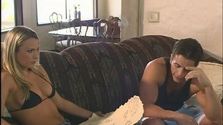 SHE LEFT THIS SCENE ONE VERY HAPPY CHICK