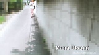 Lovely Japanese Girl Gives Him Head and Takes It from Behind