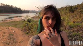 A DREAD HOT FICA MOLHADINHA DE TRANSAR EM PUBLICO, E QUASE FOMOS PEGOS NO FLAGRA, VEM VER!