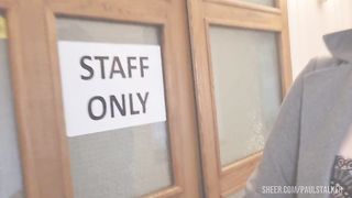 Housekeeper Chubby Nikky Dream back with ANAL & PISS by stalking sleepy tourist in his hotel room