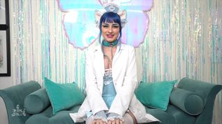 Sit back and relax as Neko Nurse Jewelz gives you some much needed relaxation JOI