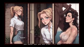 MY NEW GIRLFRIEND [ TABOO HENTAI GAME ] EP.30 BBC STEPSON CAUGHT FUCKING HIS STEP MOM MILF !