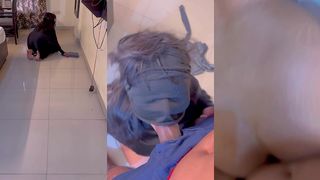 HOT MAID’S PINK PUFFY PUSSY POUNDED HARD