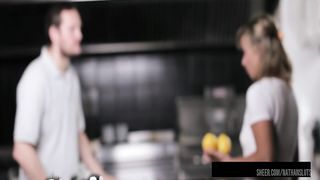 Anal Queen Alysa Gap Rides Yanick Shaft Massive Cock With Creampie