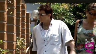 Kelly and Torri get some good news. They celebrate in each other's arms, and legs, in this romantic scene