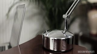 Slutty Petite Nella's Anal Strapon Punishment by Principal Angel Wicky