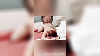 19 GIRL ENDS UP HAVING HARD SEX WITH HER SALON PARTNER