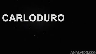 Anal sex with Nina Roca, cum in mouth