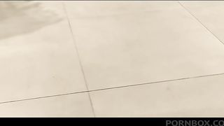 hot pee in a diaper hidden in a fitting room