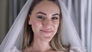 Real Piss Wedding 9 ON 1 Interracial Gang Bang with Siri