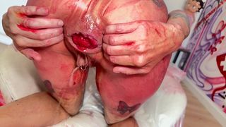 A BODY PAINTING SESSION GOES WRONG
