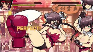 STRIP BOXING: CUTE GIRL GETS NAKED IN THE RING