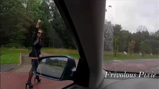 A HITCHHIKER PISSED ON MY CAR