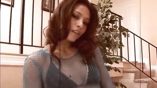 Jayna Oso Has Her Nice Asian Pussy And Ass Filled With Cock In A Threesome