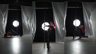 RENATA FOX DANCES FASCINATINGLY ON THE PYLON